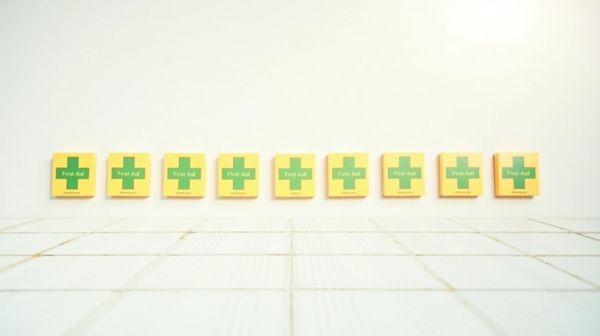 Proper placement of first aid signs for maximum visibility and safety